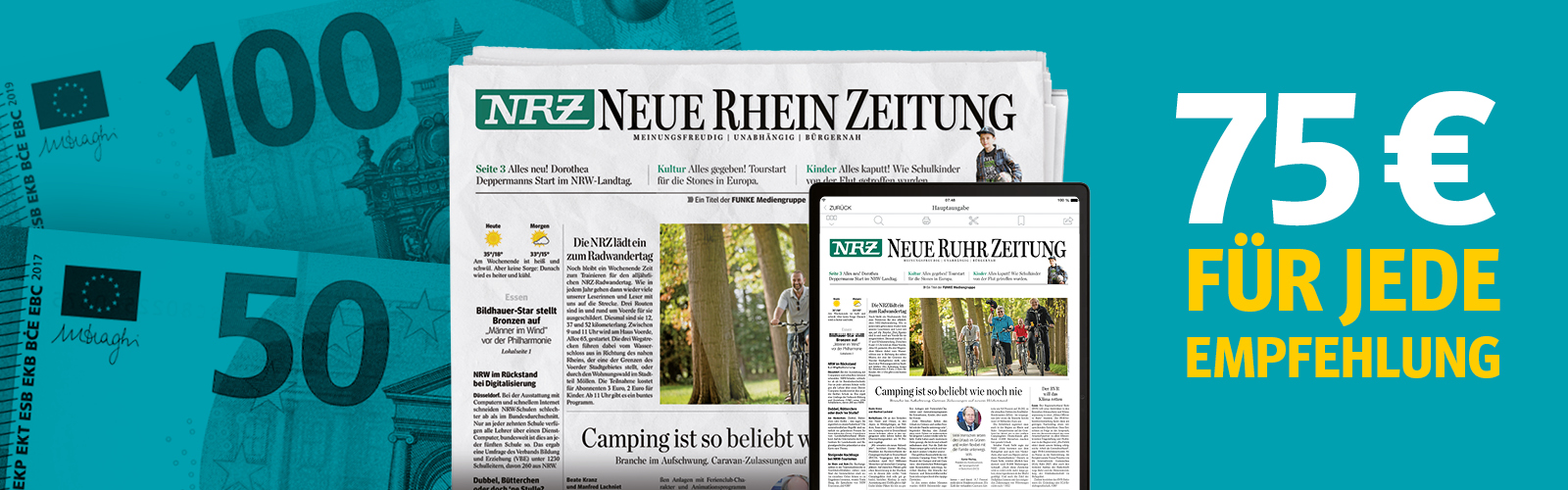 Jetzt leser werben und Bonus sichern!